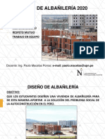 1.1 - Albañilería UPN