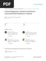 Clinical Diagnostic Criteria For Dementia Associat