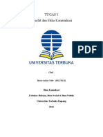 Tugas 1 - Filsafat Dan Etika Komunikasi