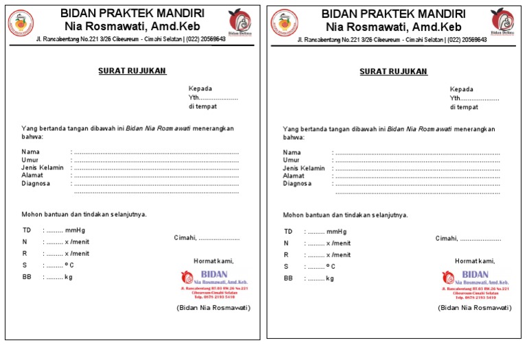 Surat Rujukan | PDF