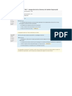 Test de Autoevaluacion TI017 - Integración de Los Sistemas de Gestión Empresarial