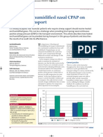 Heated and Humidified Nasal CPAP On Neonatal Transport: Ian Braithwaite