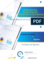 Implementación modelos Big Data evolutivo híbrido