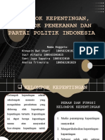 Kelompok Kepentingan, Kelompok Penekanan Sama Partai Politik