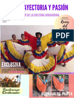 Trayectoria y Pasión "Sentir de La Cultura Mirandina"