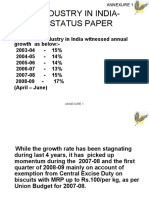 Biscuit Industry in India-Status Paper: Annual Growth