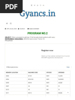 Addition of Two 16 Bits Numbers With Carry 8086 Microprocessor - Gyancs