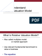 How To Understand Relative Valuation Model