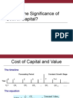 What Is The Significance of Cost of Capital?