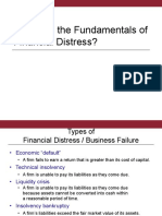 What Are The Fundamentals of Financial Distress?