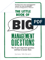 The Little Book of Big Management Questions - The 76 Most Important Questions and How