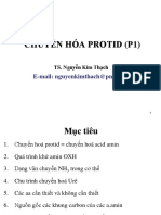 Bài 9 CHUYEN HOA PROTID (P1) 