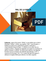 Vision General de La Biblia