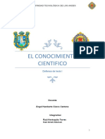 El Conocimiento Cientifico APA