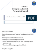 IV - Manajemen Proyek Perangkat Lunak