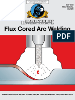 Flux Cored Arc Welding Hobart Institute of Welding Technology