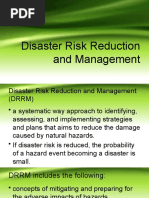 Disaster Risk Reduction and Management (DRRM)