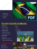 Plano Viagem Ao Brasil