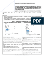 2019 HCI C2H2 Econs Prelim Paper 2 Suggested Answers