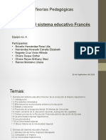 Génesis Sistema Educativo Francés