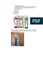 Mencione Algunos Equipos de Emergencia