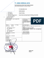 Laporan Lengkap Table Top Drill For Doc Audit