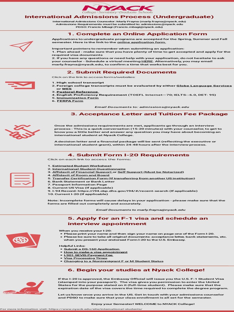 2021 - UG International Admissions Process | PDF | Travel Visa | Business