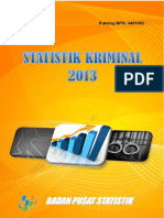 Statistik Kriminal 2013