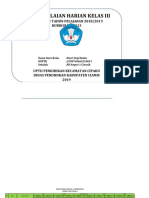 Format Daftar Nilai Harian Kurtilas Kelas III