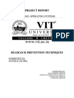 Project Report: Cse 2005: Operating Systems