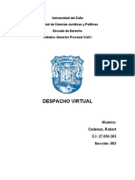 Despacho Virtual Civil
