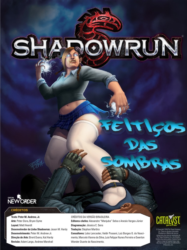 Shadowrun 1ª Edição Retorna Em Uma Nova Impressão!