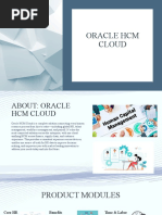 Oracle HCM Cloud