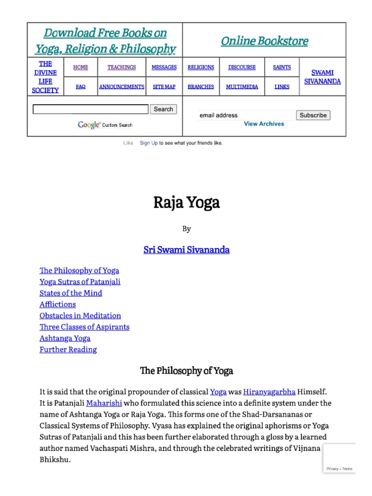 Siva Raja Yoga | PDF