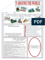 Match the pictures and words geography worksheet