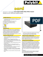 Polyboard: Bitumen Impregnated Compressible Fibre Filler Board