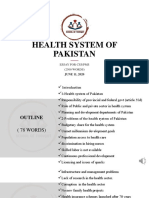 Health System of Pakistan: Essay For Css/Pms (2500 WORDS)