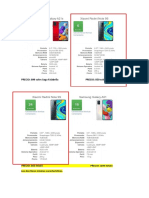 Celular - Precio