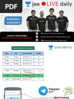 2.1 Functions L-1 - Domain and Range