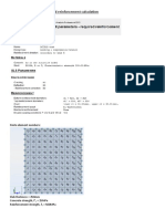 Example Required Reinforcement Calculation