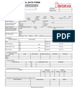 Personal Data Form 1.6