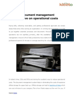 Adopt A Document Management System