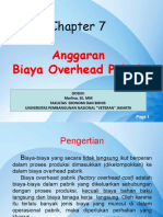 Materi 7 (Anggaran Biaya Overhead Pabrik)