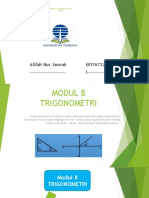 Trigonometri MODUL 8