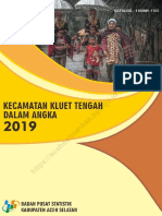 Kecamatan Kluet Tengah Dalam Angka 2019