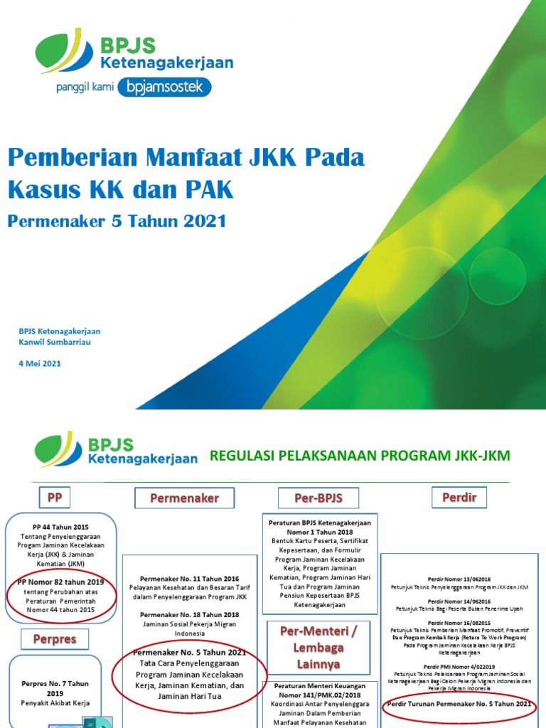 Manfaat JKK dan JKM dalam Kecelakaan Kerja | PDF