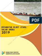 Kecamatan Kluet Utara Dalam Angka 2019