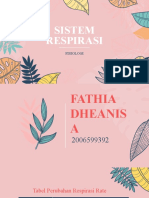 Fathia Dheanisa_2006599392_Sistem Respirasi