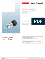 Relative and Absolute Pressure Transmitter: Type 528