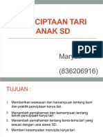 PDF Tugas Penciptaan Tari Anak SD Maryati DL